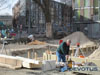 Amsterdam Timorplein - Natuurstenen zitbank